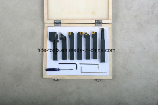 Manual Carbide Turning Tool Set with Inserts
